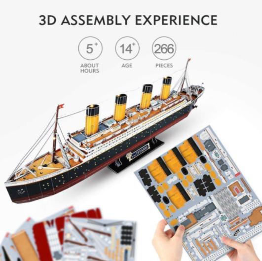 Ətraflı Dizayn Kağız Yapboz DIY Stadium 3D Puzzle Modeli