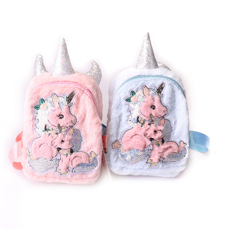 Yumşaq Unicorn Tələbə Çantası